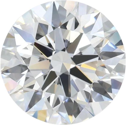 3.78 Carat D VVS2 Round Lab Diamond