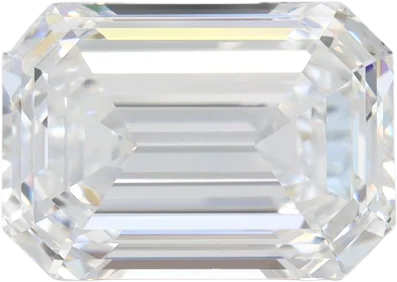 4.01 Carat D VVS2 Emerald Lab Diamond