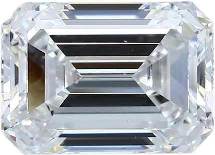 4.01 Carat E VS2 Emerald Natural Diamond