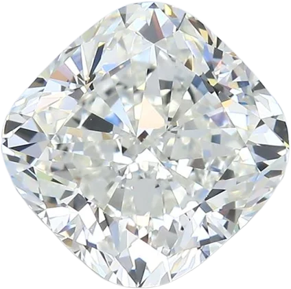 4.02 Carat J VS1 Cushion Natural Diamond