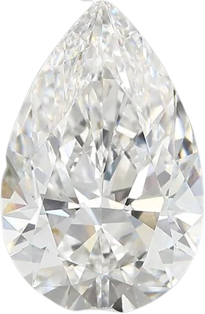 4.22 Carat E vs1 Pear Lab Diamond