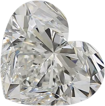 5.03 Carat H VS2 Heart Natural Diamond