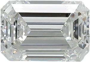 5.08 Carat F VS1 Emerald Lab Diamond