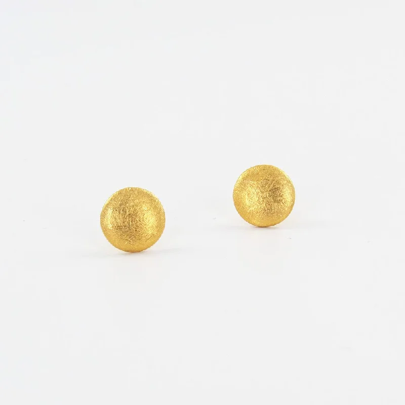 GOLD GLOBE EARRINGS