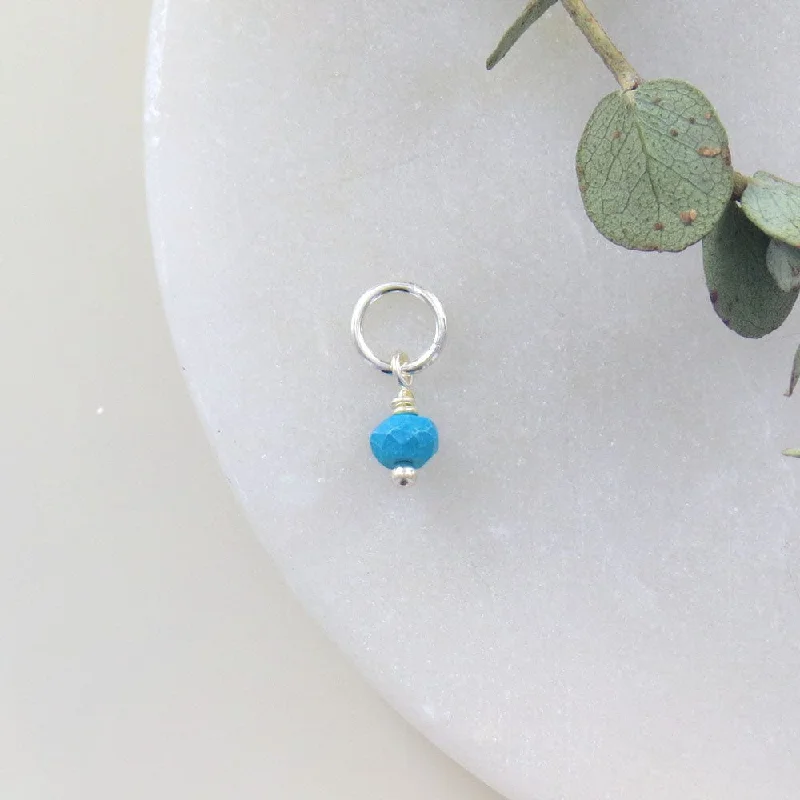 Tiny December Birthstone - Turquoise